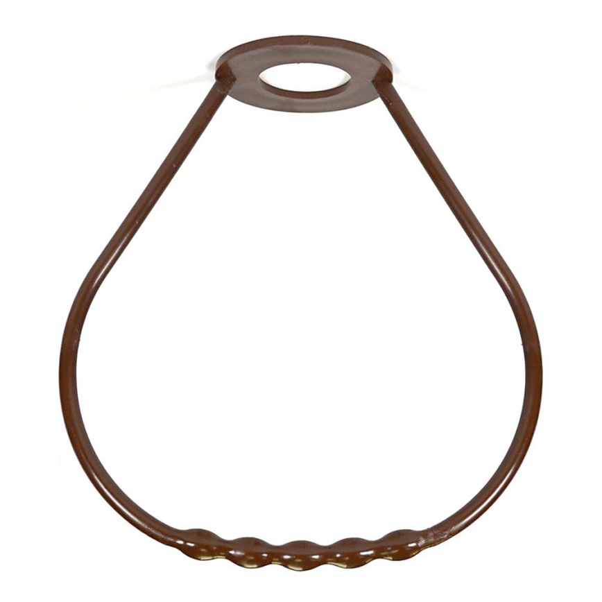 Chandelier handle plastic brown