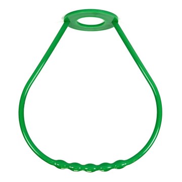 Chandelier handle plastic green
