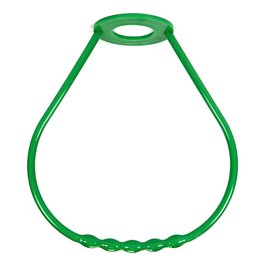 Chandelier handle plastic green