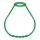 Chandelier handle plastic green