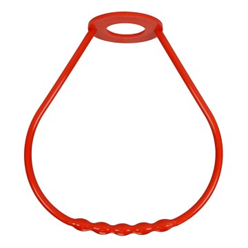 Chandelier handle plastic red