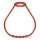 Chandelier handle plastic red