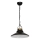 Chandelier IRON 1 1xE27/60W black / brass