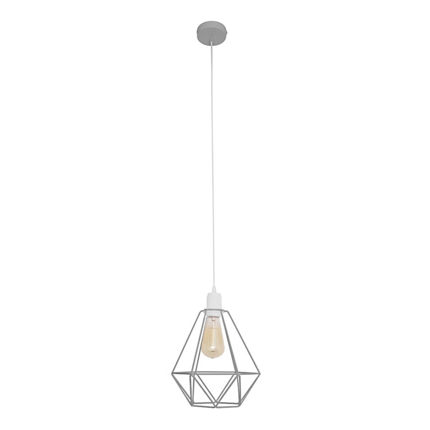 Chandelier KARO 1xE27/15W/230V grey