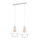 Chandelier KARO 2xE27/15W/230V white