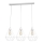 Chandelier KARO 3xE27/15W/230V white
