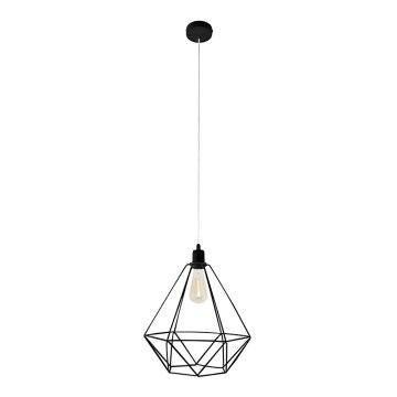 Chandelier KARO LARGE 1xE27/15W/230V black