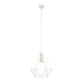 Chandelier KARO LARGE 1xE27/15W/230V white