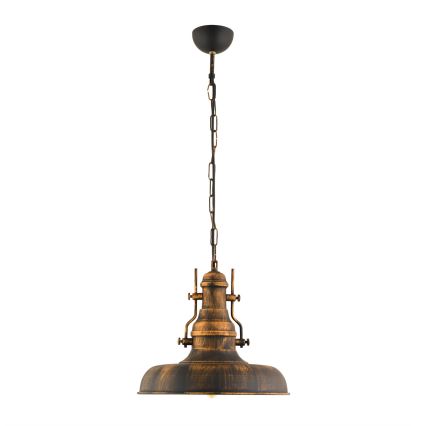 Chandelier on a chain 1xE27/40W/230V bronze