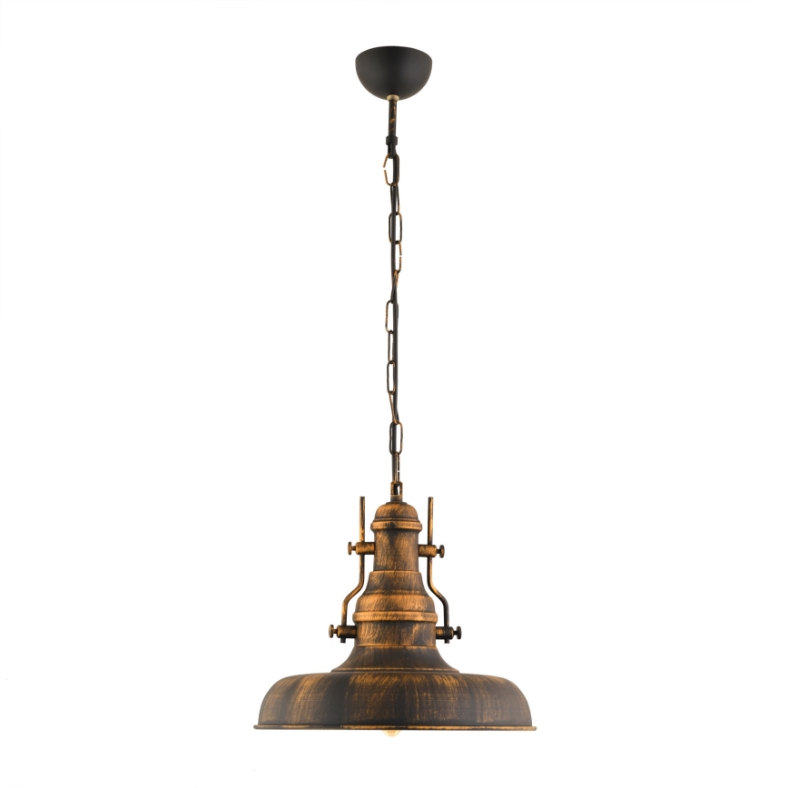 Chandelier on a chain 1xE27/40W/230V bronze