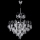 Chandelier on a chain 4xE14/60W/230V d. 40 cm shiny chrome