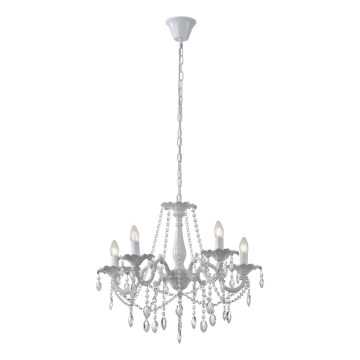 Chandelier on a chain 5xE14/15W/230V