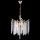 Chandelier on a chain 5xE14/60W/230V d. 50 cm gold