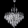 Chandelier on a chain 6xE14/60W/230V d. 50 cm shiny chrome