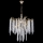 Chandelier on a chain 6xE14/60W/230V d. 53 cm gold