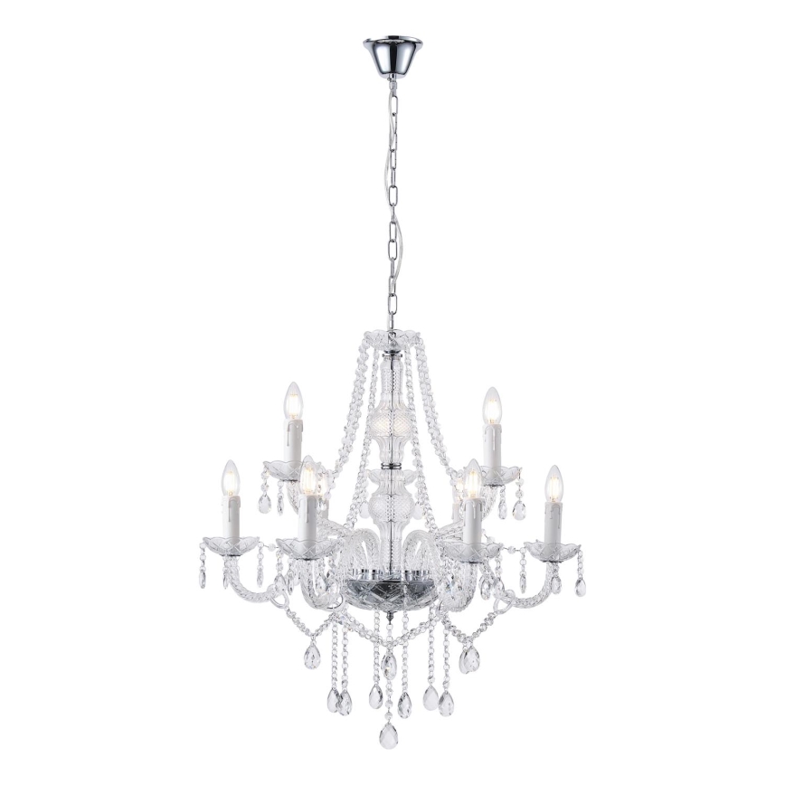Chandelier on a chain 9xE14/15W/230V