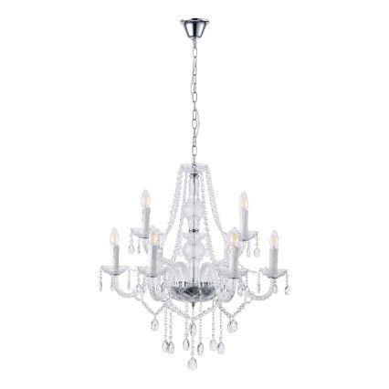 Chandelier on a chain 9xE14/15W/230V