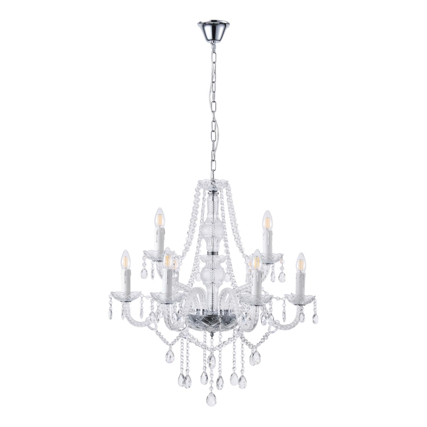 Chandelier on a chain 9xE14/15W/230V