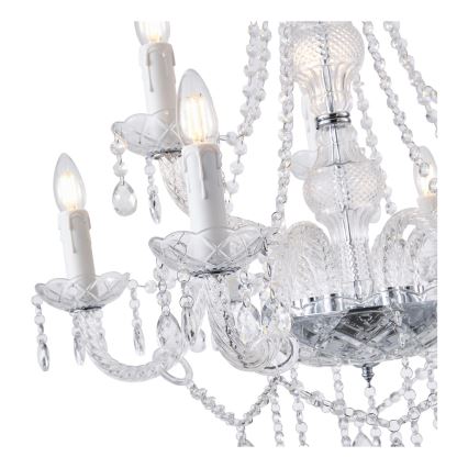 Chandelier on a chain 9xE14/15W/230V
