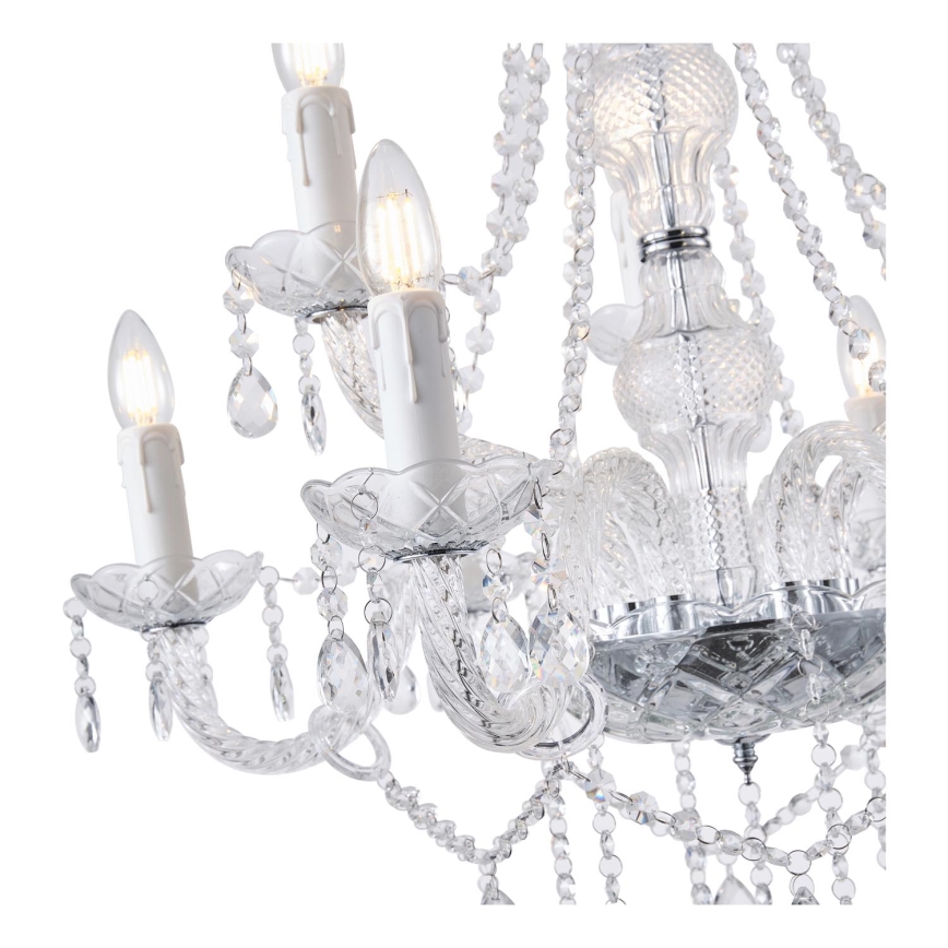 Chandelier on a chain 9xE14/15W/230V