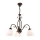 Chandelier on a chain ADELLE 3xE27/60W/230V