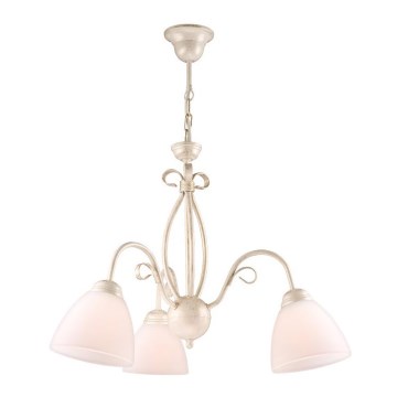Chandelier on a chain ADELLE 3xE27/60W/230V