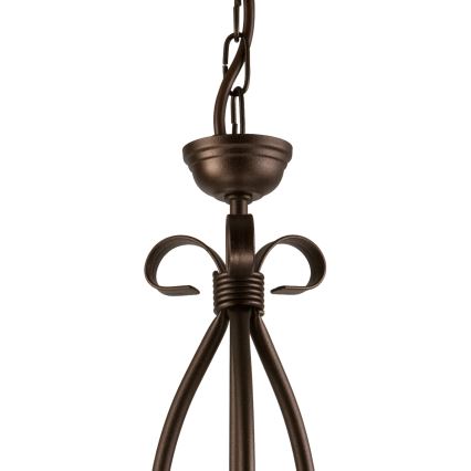 Chandelier on a chain ADELLE 5xE27/60W/230V