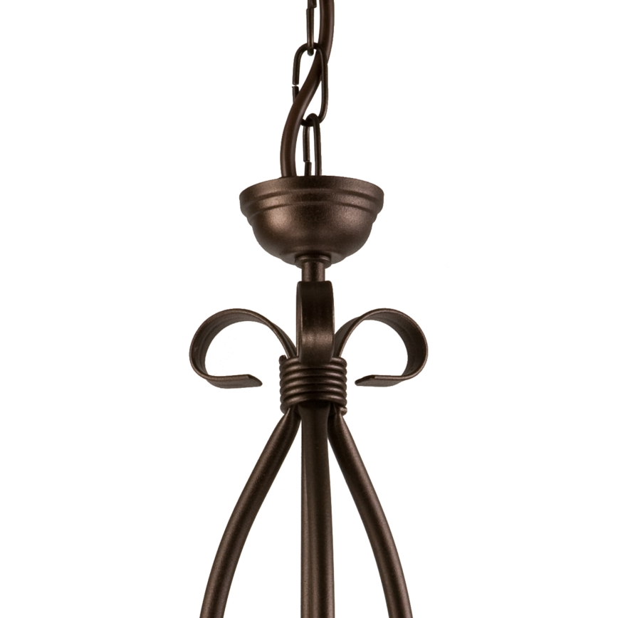 Chandelier on a chain ADELLE 5xE27/60W/230V