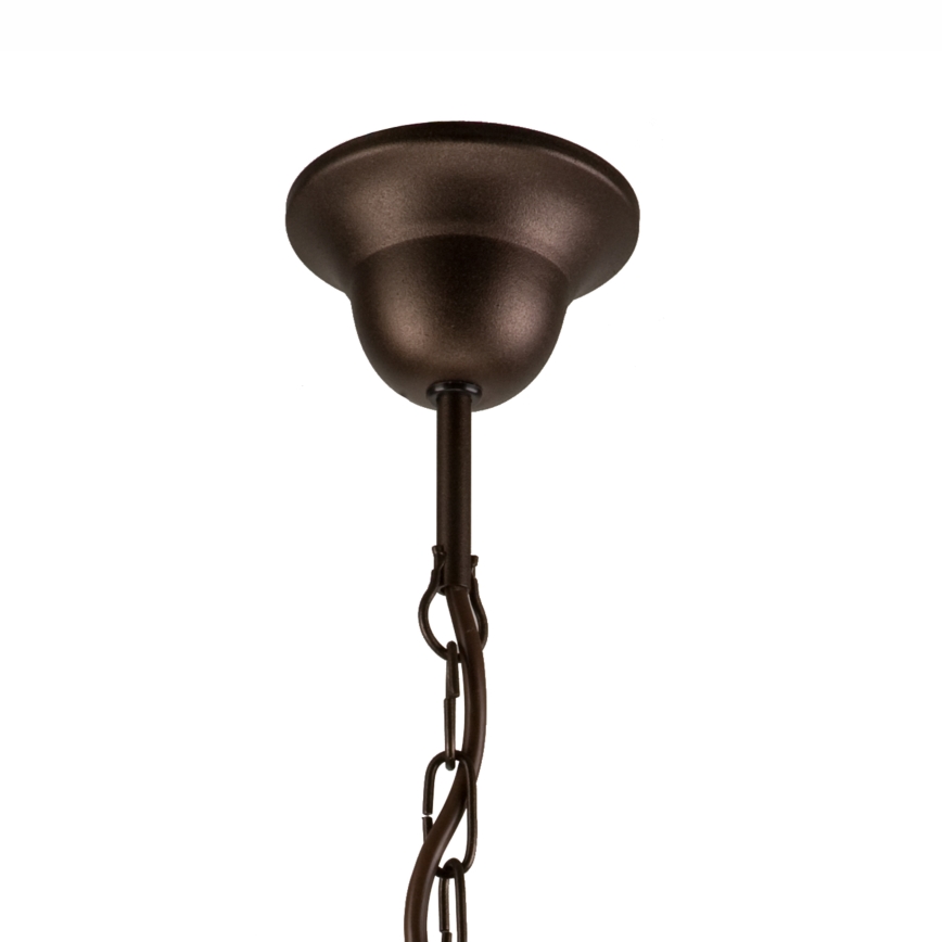 Chandelier on a chain ADELLE 5xE27/60W/230V