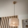 Chandelier on a chain ANTONIO 1xE27/60W/230V oak