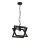 Chandelier on a chain ARNOLD 1xE27/60W/230V black