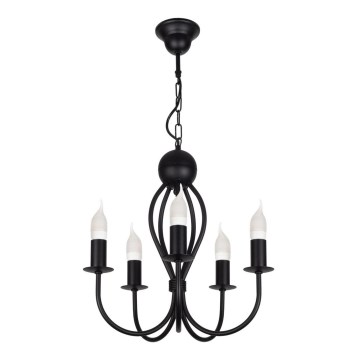 Chandelier on a chain ARTHUR 5xE14/40W/230V