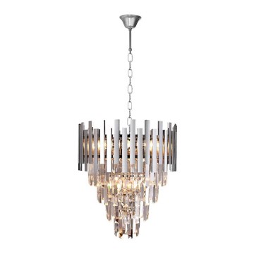 Chandelier on a chain ASPEN 9xE14/40W/230V