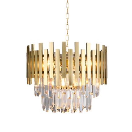 Chandelier on a chain ASPEN GOLD 6xE14/40W/230V