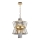 Chandelier on a chain AURELIA 8xE14/40W/230V gold