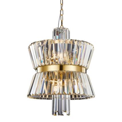 Chandelier on a chain AURELIA 8xE14/40W/230V gold
