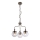 Chandelier on a chain BALLET 3xE27/40W/230V matte chrome