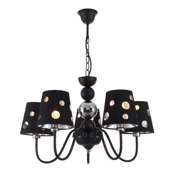 Chandelier on a chain BATLEY 5xE14/60W/230V