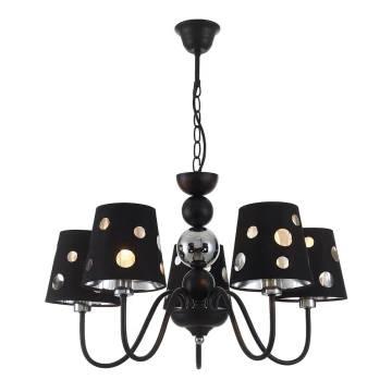 Chandelier on a chain BATLEY 5xE14/60W/230V