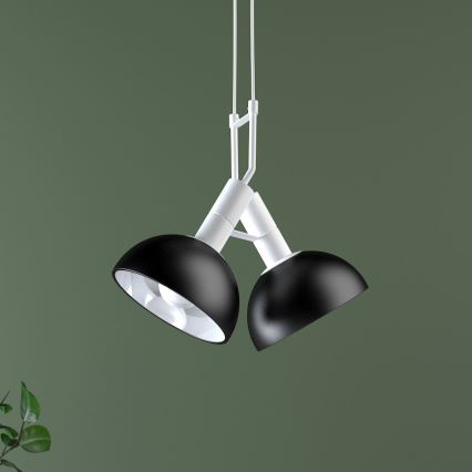 Chandelier on a chain BUFFI 2xE27/60W/230V