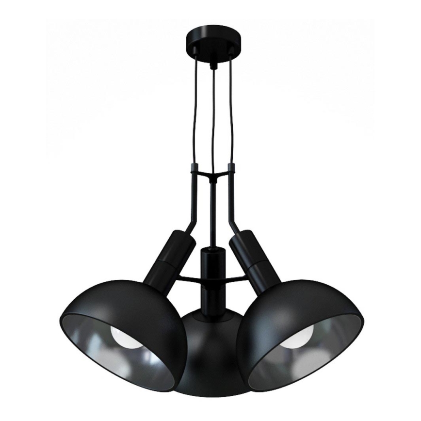 Chandelier on a chain BUFFI 3xE27/60W/230V