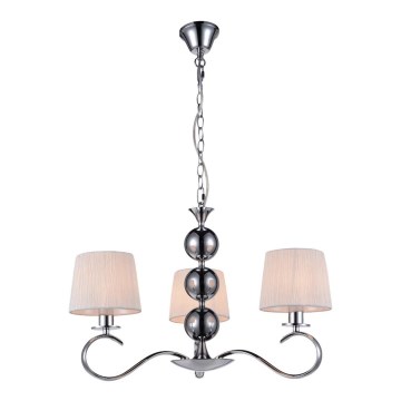 Chandelier on a chain CLARA 3xE14/40W/230V