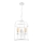 Chandelier on a chain CONSTANTINE 3xE27/60W/230V white