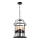 Chandelier on a chain CONSTANTINE 5xE27/60W/230V black