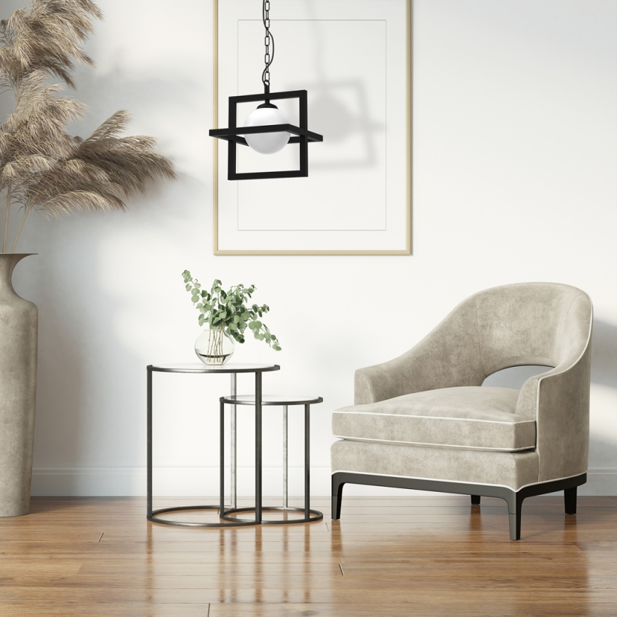 Chandelier on a chain DIEGO 1xE14/40W/230V black