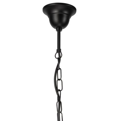 Chandelier on a chain DONATO 3xE14/40W/230V black
