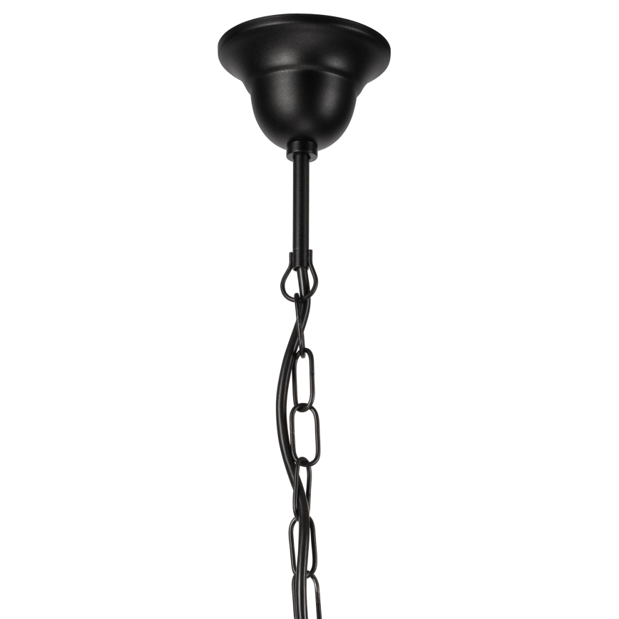 Chandelier on a chain DONATO 3xE14/40W/230V black