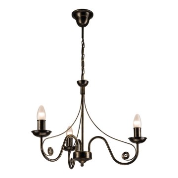 Chandelier on a chain DONATO 3xE14/40W/230V