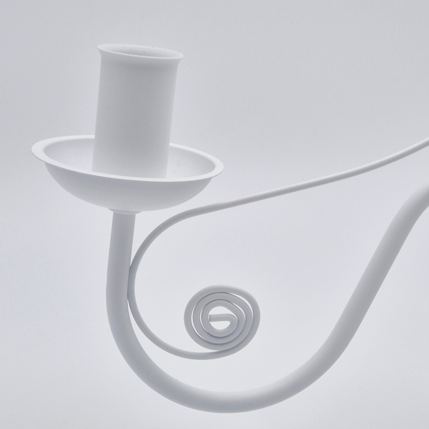 Chandelier on a chain DONATO 3xE14/40W/230V white