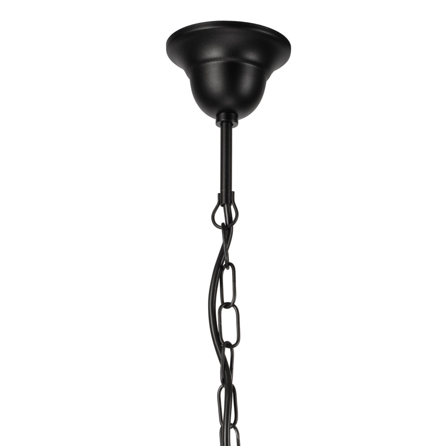 Chandelier on a chain DONATO 5xE14/40W/230V black